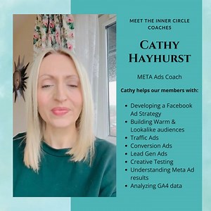 Are you struggling your Meta Ads? Meet Inner Circle Coach Cathy...