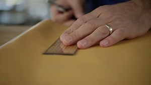 Indulge all of your senses with the sights and sounds of leatherworking as our Master Craftsman creates a simple card wallet. | Tandy Leather