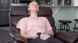 DYNOX 400 LBS Big Tall Man Large-Wide Power Dual Motor Lift Recliners Chairs for Elderly, Lay Flat Lift Chair with Infinite Positions, Heat & Massage, Extended Footrest (9298L,Faux Leather,Grey)