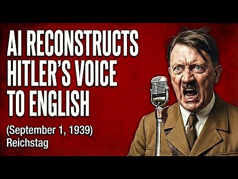 Hitler's Speech In English In His Own Voice - September 1, 1939, Address Declaring War on Poland