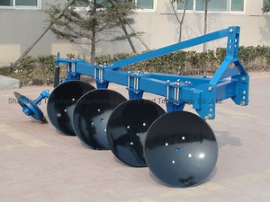 [Hot Item] Hanging Disc Plow for 90-110HP Tractor Heavy Duty Paddy Filed Farm Hydraulic Flip Plow Drive One Way Disc Plough