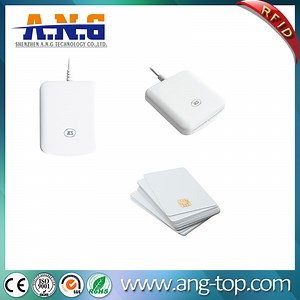 [Hot Item] 32kb Contact Smart Card CPU Card with Reader for Gaming and Casinos