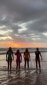 Sunrise beach photoshoots with the crew #swimwear #photoshoot #sunrise #swim #beach | Engine Swim