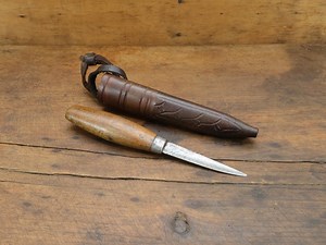 Vintage Frosts Mora Knife | Swedish Laminated Steel Blade | Original Sheath | Collectible Knife | Craftsmanship - Etsy