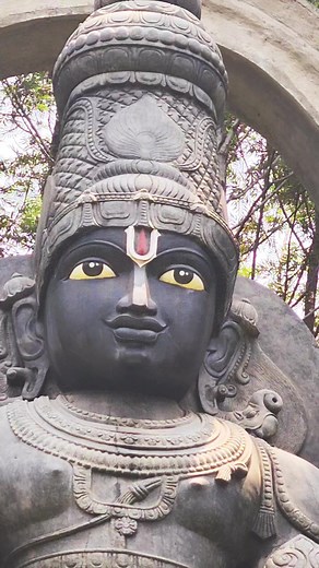 Perumal statue #venkatachalapathy #vishnu #temple #bengaluru | South Tube