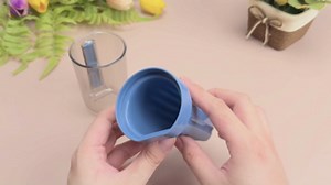 Toothbrush Travel Case, Plastic foldable handle Travel Toothbrush Holder, Portable Toothpaste Toothbrush Storage Container Box for Traveling, Camping, Gym, Bathroom (Black)