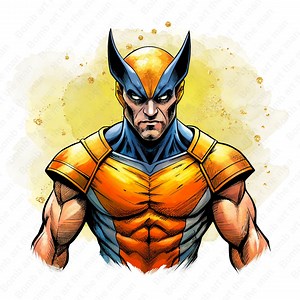 Wolverine Png, Wolverine Clipart, Super Hero Png, Transparent Image, Instant Download - Etsy Canada