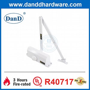 [Hot Item] UL Aluminum Alloy Hydraulic Back Check Fire Rated Door Closer for Office