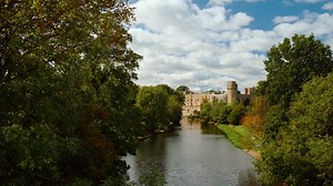 The River Avon Warwick Castle Originally Stock Footage SBV-352605799 - Storyblocks