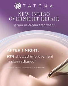 Transform skin in just one night with our cushiony serum in moisturizer treatment for calm, luminous skin. | Tatcha