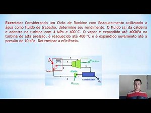 Ciclo de Rankine com Reaquecimento ( exercício resolvido)