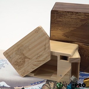 3K views · 68 reactions | Our Hako Fine Art deckboxes feature etchings from Japanese artist Hokusai  What other works of art should we put on these? | Ultra PRO | Facebook