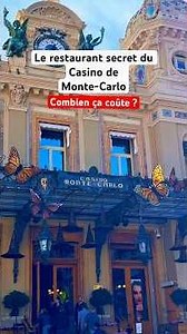 🇲🇨 Un restaurant caché en plein coeur de Monaco !? C'est le Salon Rose #monaco #restaurant #secret