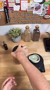POV: Pediste un café con leche grande en mi cafetería en casa #coffee #coffeetime #coffeelover #espresso #latte | sebashomebrew