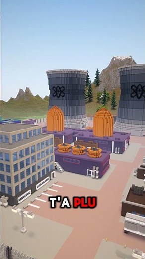 Springfield Factory in Minecraft! 🏭 #minecraft #minecraftfr #minecraftbuilding #minecraftshorts