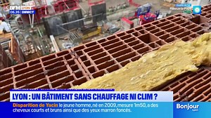Un futur immeuble sans chauffage ou clim en construction à la Confluence | BFM Lyon