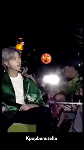 Rm angry 😠 😡 #bts #jungkook #namjoon #taehyung #viral #kpop