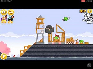 Angry birds seasons hogs and kisses all levels