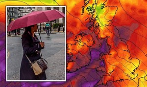 BBC Weather: Sunny spells and outbursts of rain forecast