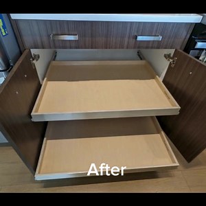 25 reactions | Watch the magic unfold!彩 Our custom Pull-Out shelves transform cluttered chaos into organized bliss. See the dramatic before and after for yourself. ➡️Visit shelfgenie.com for a FREE 3D consultation! Video Credit: ShelfGenie of Edmonton #ShelfGenie #Neighborly #BeforeAndAfter #CustomShelves | ShelfGenie | Facebook