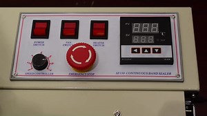 FR750 Plastic Bag Sealing Machine for Textiles Application