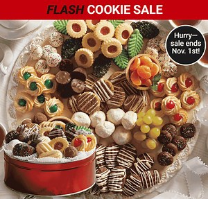 55 reactions · 10 comments | Don't miss out on our COOKIE SALE!! Sale ends 11/01. Shop and SAVE now: https://buff.ly/47qpmgP | The Swiss Colony | Facebook
