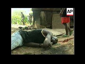 SIERRA LEONE: ANTI-REBEL LEADER SANKOH DEMONSTRATION
