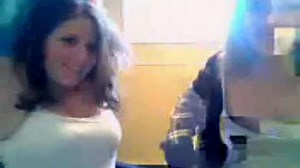Two college girls teasing on omegle