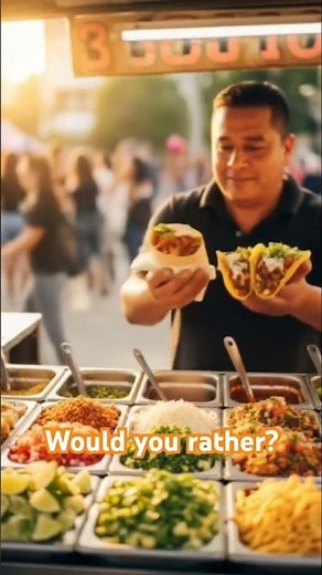 Would you rather? #burrito #taco