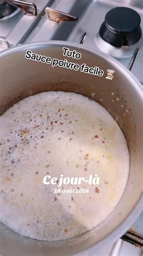 Sauce poivre facile | Vincent Pargaud