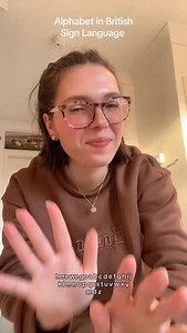 593 reactions · 44 shares | Alphabet in British Sign Language | Adeleonova | Facebook