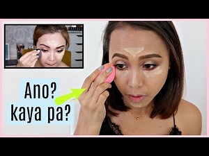PAK!!! I TRIED FOLLOWING AN ANNECLUTZ MAKEUP TUTORIAL ❤️ | rhaze