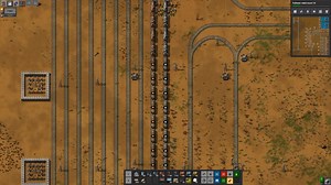 Factorio Train Yard operations (uncoupling, sorting, coupling of cargo wagons)