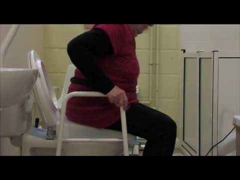 How to Use a Toilet Seat and Frame (HD)