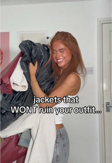 jackets that WON’T ruin your outfit… 🥰 #ootd #girls #winteroutfits #relatable