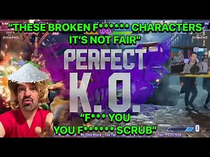 DSP Going Crazy Over Broken Characters, Getting Perfected And Raging On Salty SF6 Stream 🧂🧂🧂