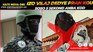 7.8K views · 139 reactions | Lapolis frape bandi Izo 5 segond, Soso Anba Kòd | Haiti Media One | Facebook
