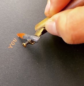 Crooked Calligraphy on Reels | Facebook