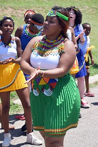 DSC_9043 Sbusi Zulu Umemulo Coming of Age Ceremony South African Zulu Cultural Singing and Dancing Umlazi Durban November 2019