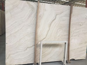 [Hot Item] Roman Beige Cream White Travertine with Straight Veins/Cross Cut for Slab