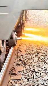 524K views · 2.2K reactions | This Isn’t a Rail Grinding Machine! Here’s Why… People often mistake this machine for a rail grinder, but grinding machines always have a water tank for cooling. Check out how this one works and why it’s different—rail fans, you’ll love this! #RailwayFacts #fblifestyle #rail #pritepraveen #railway #railroad #train #railwaylife | Prite Praveen | Facebook