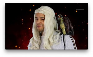 Grey Worm, aka Jacob Anderson, auditions for the role of Daenerys Targaryen, Jon Snow, Sansa Stark, Cersei Lannister, and more. | BuzzFeed Celeb