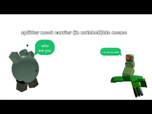 splitter meet carrier (in nutshell ) tds meme