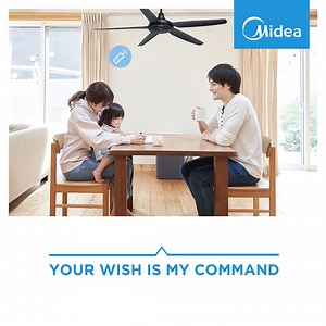 Every breeze is just a click away! 曆 Whether you're snuggled up in bed or hosting a gathering, you can effortlessly adjust the airflow, speed, and settings from anywhere in the room. Midea Flagship Store @ Lazada: https://bit.ly/3fegYYV Midea Official Store @ Shopee: https://bit.ly/3mahY4s Midea Super Brand Store @ PG Mall: https://bit.ly/3pwVTBk #Midea #MakeYourselfAtHome #Fan | Midea | Facebook