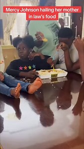 105K views · 1.8K reactions | Mercy Johnson Okojie hails her Mother In Law’s for her cooking skill #PulseCelebs | Pulse Nigeria | Facebook