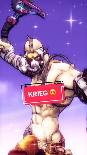 Krieg really has a way with words 😘 #borderlands #borderlands2 #thirsttrapchallenge #fyp #gaming #gamingontiktok