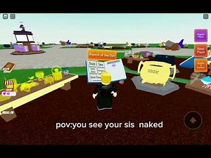 pov you see your sis naked