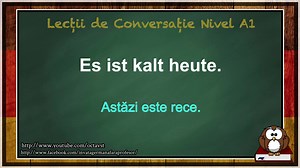 Despre Vreme și Anotimpuri - Lecții de Conversație și Vocabular in Limba Germană Indiferent dacă sunteți pasionat de călătorii, planificați o vacanță sau pur și simplu doriți să învățați cum să discutați despre vreme în limba germană, acest videoclip este perfect pentru dumneavoastră. Vom explora expresii comune legate de vreme, cum ar fi "Este înnorat", "Plouă" sau "Este frig", și vom învăța cum să le folosim în propoziții și conversații de zi cu zi. #vreme #germană #expresii #limbă #călătorii 