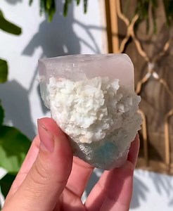 28 reactions · 3 comments | This beauty is on sale today! Chunky aquamarine & morganite with albite. Was 700.00. Today it’s 450.00. Afghanistan. We accept PayPal/Square/Venmo/Zelle. Ships from California!  | Clear Heart Crystals | Facebook