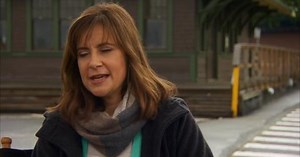 Kellie Martin Laces Up
